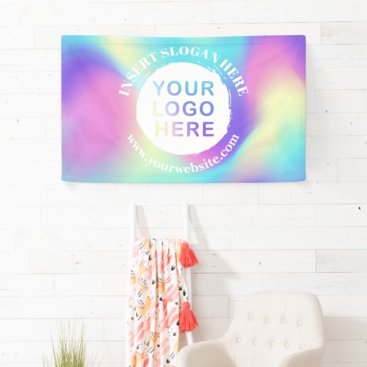 Promotiebanner voor uw zakelijke Logo Spandoek (Insitu)