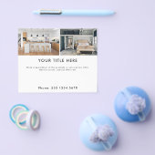 Promotiebedrijf 2 Fotobanner & tekst Flyer (Enkel)