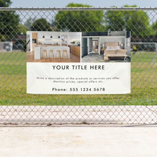 Promotiebedrijf 2 Fotobanner & tekst Spandoek (Insitu)