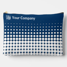 Promotiebedrijf Logo Stippen Blauw Zwart Wit Etui