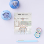 Promotiebedrijf Volledige fotobanner & tekst Flyer (Enkel)