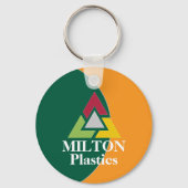 Promotiebedrijfslogo Sleutelhanger (Voorkant)