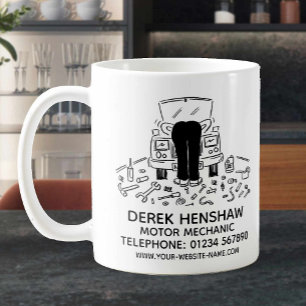 Promotiebeker voor Automonteur Koffiemok