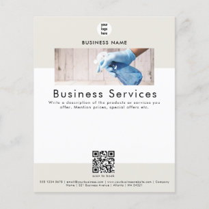 Promotieblad Huishoudelijke Schoonmaakdienst Flyer