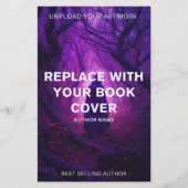 Promotieboek Signing Lunching Auteur Schrijver Flyer (Voorkant)