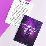 Promotieboek Signing Lunching Auteur Schrijver Flyer<br><div class="desc">Kondig de lancering van uw nieuwste literaire meesterwerk aan met onze boeiende Schrijver Flyer! Deze promotionele tool is ontworpen om de aandacht te trekken en buzz te genereren voor uw boek ondertekening evenement. Met opvallende visuals en overtuigende kopie, zal onze flyer lezers verleiden om samen met u de release van...</div>