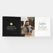 Promotiebril voor onroerend goed, magneet spandoek (Horizontaal)