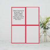 promotiecoupons om te maken voor je bedrijf (Staand voorkant)