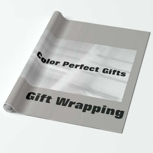 Promotiedekens van sneeuw cadeaupapier (Uitgerold)