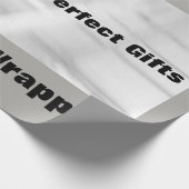 Promotiedekens van sneeuw cadeaupapier (Hoek)