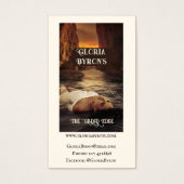 Promotiemateriaal van de auteur Gilded Edge Profie Visitekaartje (Voorkant)