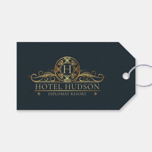 Promotiemateriaal voor hotelmerken cadeaulabel (Voorkant (Horizontaal))