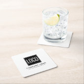 Promotiemerkteken | Logo van een bedrijf Kartonnen Onderzetters (Insitu)