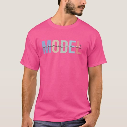 promotiemodel t-shirt (Voorkant)