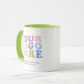 Promotieobjecten Geen minimum, voeg je Logo-Mok to Mok (Voorkant links)