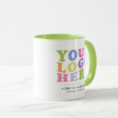 Promotieobjecten Geen minimum, voeg je Logo-Mok to Mok (Voorkant rechts)