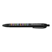 Promotieobjecten, voeg je Logo toe, speciale blade Zwarte Inkt Pen (Bodem)