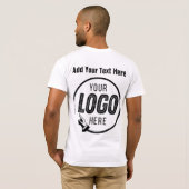 Promotieobjecten voor Business Logo Photo Afbeeldi T-shirt (Achterkant volledig)