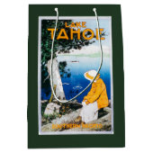 Promotieposter meer op het Tahoe-meer, CA Medium Cadeauzakje (Voorkant)