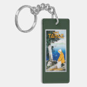 Promotieposter meer op het Tahoe-meer, CA Sleutelhanger (Voorkant Links)