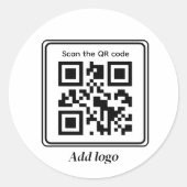 Promotieproduct, marketing, adverteren; ronde sticker (Voorkant)