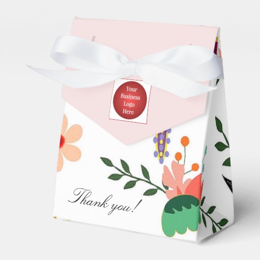 Promotietent voor zakelijk gebruik met lint favori bedankdoosjes (Voorkant Zijde)