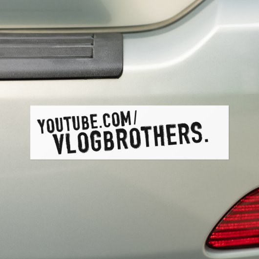 Promotietriker Bumpersticker (Op auto)