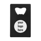 Promotieven van de klant van het bedrijf van de Lo Creditkaart Flessenopener (Voorkant)