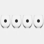 Promotieven van de klant van het bedrijf van de Lo Wijnglas Zonder Voet (Achterkant)