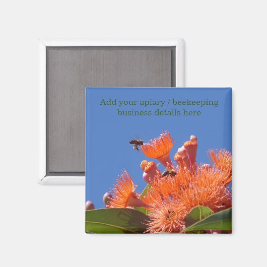 PROMOTIONAL FRIDGE MAGNET FOR APIARIST BEEKEEPER (Voorkant / Achterkant)