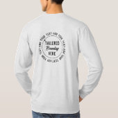 Promotional Grey Logo Staff T-Shirt (Achterkant)