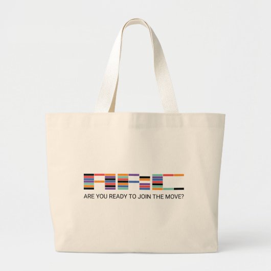 Promotional  grote tote bag (Voorkant)