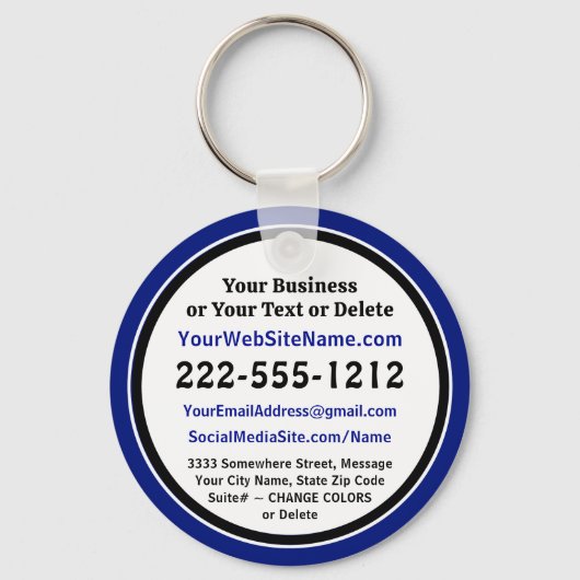 Promotional Keychain with LOGO, QR CODE or PHOTO (Voorkant)