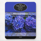 Promotional Mousepad Paars Hydrangea - HAMbyWG Muismat (Voorkant)