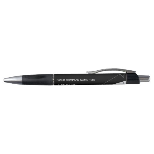 Promotional Pen Business Name Contact Information (Bovenkant)