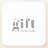 Promotional Salon Business Gift Kartonnen Onderzetters (Voorkant)