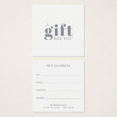 Promotional Salon Business Gift Vierkante Visitekaartjes (Voorkant /achterkant)