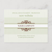 PROMOTIONEEL BRIEFKAART:: goddelijk 3B Briefkaart (Voorkant)