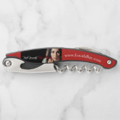 Promotioneel gedrukt kurkentrekker (Voorkant)