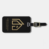 Promotioneel Item Modern Onroerend Goed Bagagelabel (Voorkant horizontaal)