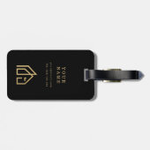 Promotioneel Item Modern Onroerend Goed Bagagelabel (Achterkant horizontaal)