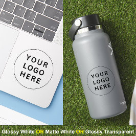 Promotioneel Zakelijk Logo | Gebrandmerkte Waterfl Sticker