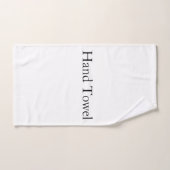 promotionele aangepaste eenvoudige badhanddoekense handdoek (Handdoek)