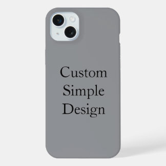 promotionele aangepaste eenvoudige iPhone-hoes iPhone 15 Plus Case