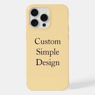 promotionele aangepaste eenvoudige iPhone-hoes iPhone 15 Pro Max Case