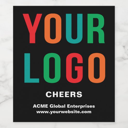 Promotionele artikelen geen minimum, zakelijke gif wijn etiket (Enkel label)