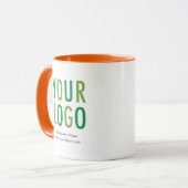Promotionele Bedrijf Logo Mok Geen Minimum Bestell (Voorkant links)
