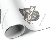 Promotionele bedrijfsbenodigdheden met logo cadeaupapier (Rol Hoek)