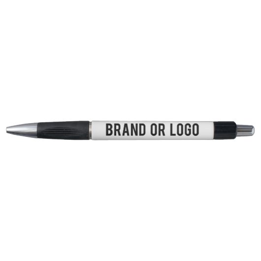 Promotionele benodigdheden White Custom Business L Pen (Voorkant)