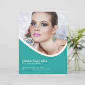 Promotionele briefterhead voor juwelenontwerper gepersonaliseerd briefhoofd (Staand voorkant)